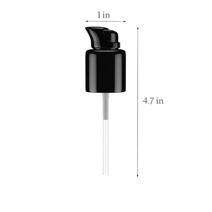 3PCS Black Replacement Foundation Pump Make-Up Cosmetic Liquid Foundation Make-Up Pump for MAC and Estee Lauder Double Wear Foundation (3PCS)