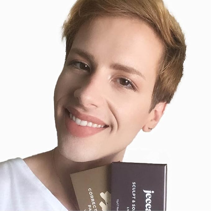 Jecca Blac Correct and Conceal Medium Coverage Palette, Lightweight Long Lasting Formula, Medium To Full Coverage, Gender Neutral and LGBTIQA+ Inclusive Make Up, Light 1.0, 12g