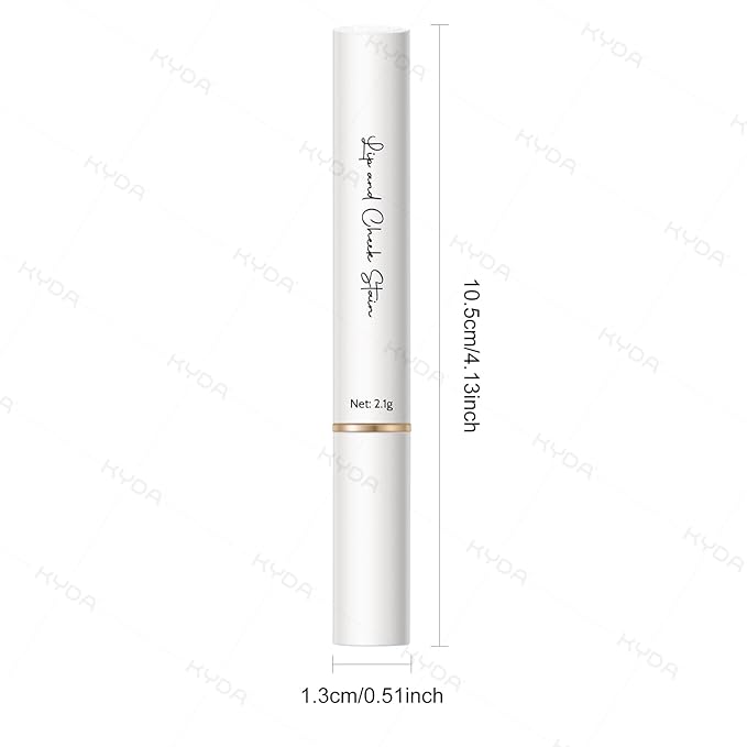 KYDA PH-Activated Lip and Cheek Stain, PH Color Changing Formula for Lasting Custom Lip Color, Keep Lips Soft and Moisturizing with Avocado Oil, Multiuse Color Balm, PINK