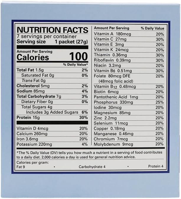 BariatricPal 15g Protein Shake or Pudding (Aspartame Free) - Vanilla Cream (6-Pack)