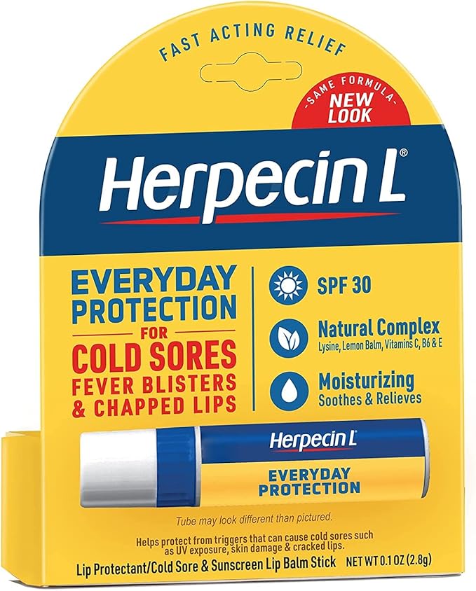Herpecin L Lip Protectant SPF 30 0.10 oz ( Pack of 3)