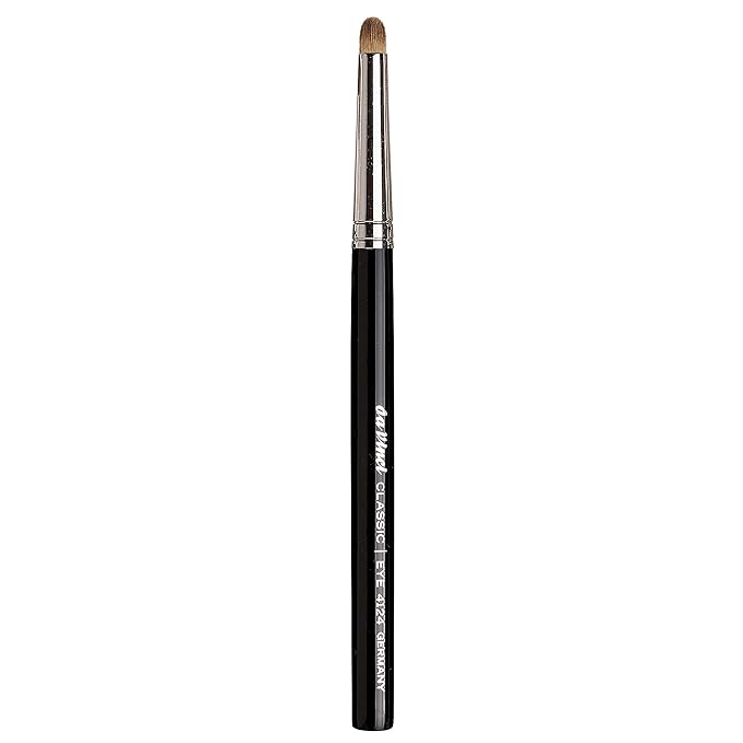 da Vinci Cosmetics Series 4124 Classic Detail Blender Round for Eyeshadow Powder/Banana Brush/Russian Red Sable, 0.5 Pound