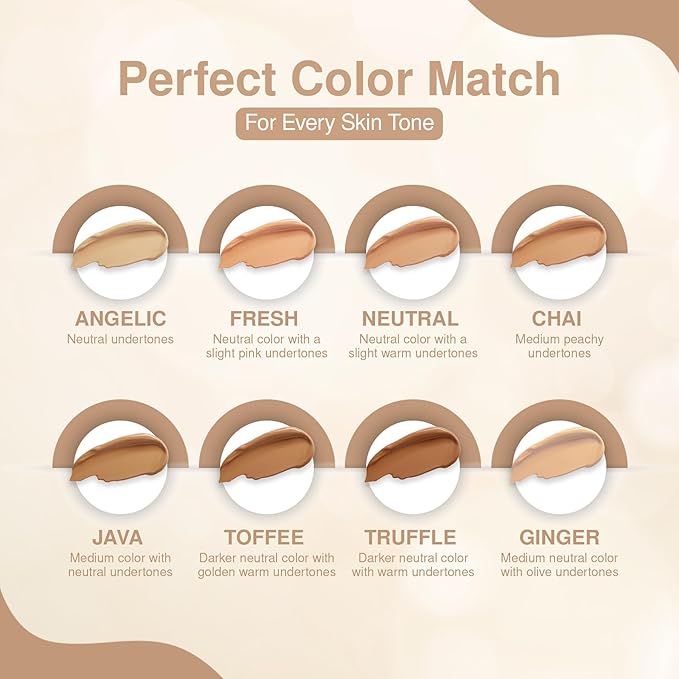 Frankie Rose Cosmetics Our Lil’ Secret Concealer – Sweat-Proof & Matte Under Eye Concealer, Long Lasting Concealer Full Coverage For Fine Lines, Dark Circles & Hide Imperfections - Truffle