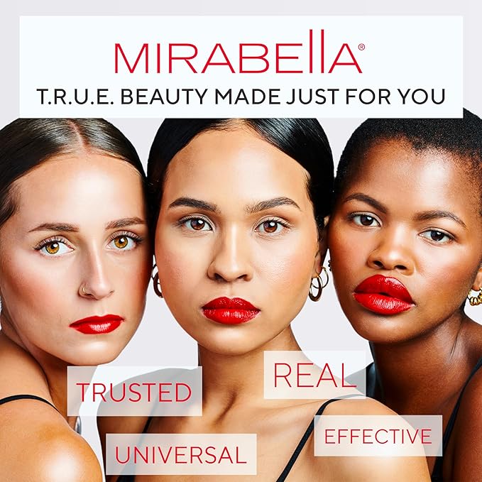 Mirabella Brushed Aluminum Professional Makeup Brush - Foundation Brush