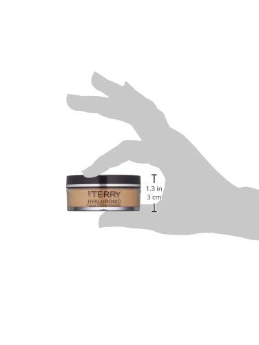 By Terry Hyaluronic Tinted Hydra-Powder, Non-Drying Loose Face Setting Powder, Blur Imperfections & Mattify, Medium Fair, 0.35 oz