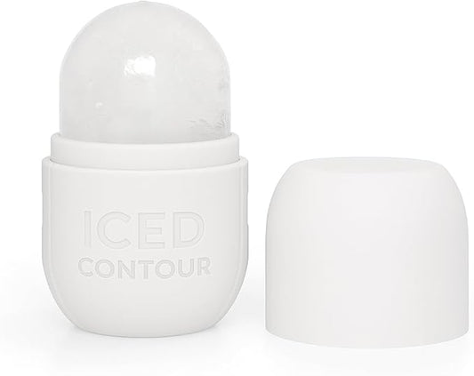 Ice Roller for Face, Ice Face Roller for Eyes, Neck and Cold Therapy for Injuries. Ice Mold for Face Massager, Skin Care. Remove Fine Lines, Shrink Pores, Reduce Acne (White)