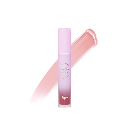 KEYBO Lip Plumper Dotom Lip Plus 16 Colors, 3 Steps Extreme Plumping Clear Lip Gloss by Essence Lip Care Oil & 16 Color Tints from Korean Makeup (35. GM-Grape Coke)