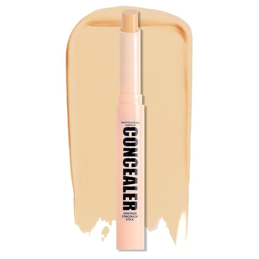 Kaely PROFESSIONAL MAKEUP Correcting Concealer Stick,Medium Coverage Concealer Crayon,under Eye Brightener Concealer for Dark Circles,corrector de ojeras,Lightweight,Vegan,04 VANILLA