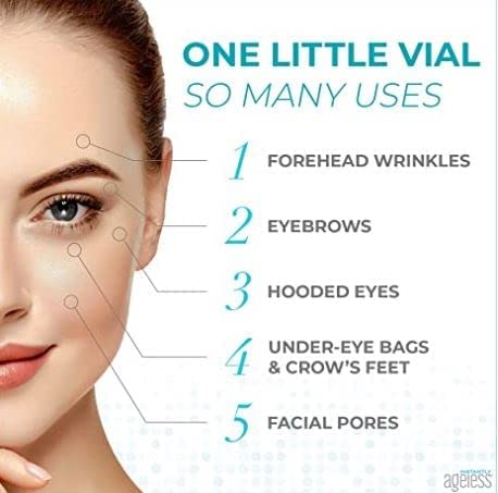 Instantly Ageless - FACELIFT IN A BOX: Age-Fighting Facial Treatment (1 box, 25 vials)