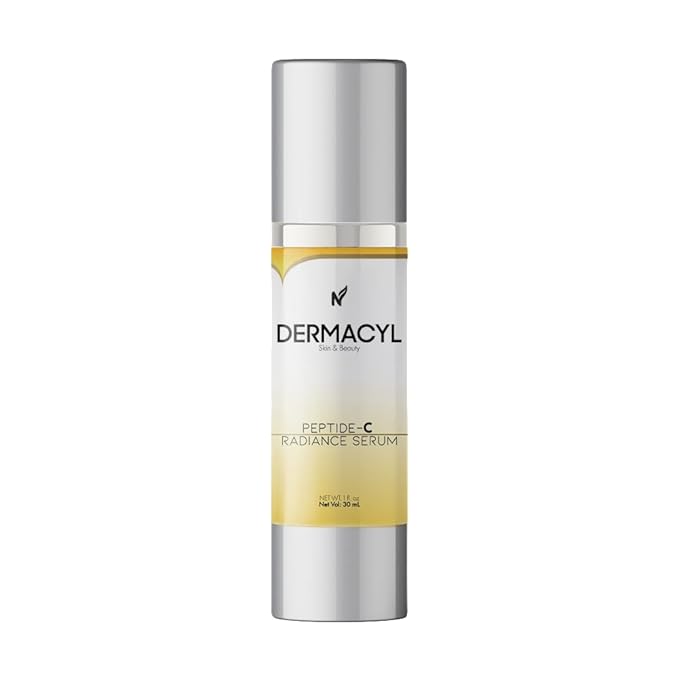 Peptide-C Radiance Serum - Anti-Aging Face Serum with Peptides, Vitamin C, Hyaluronic Acid - Hydrates, Firms, Smooths Wrinkles, 1 oz