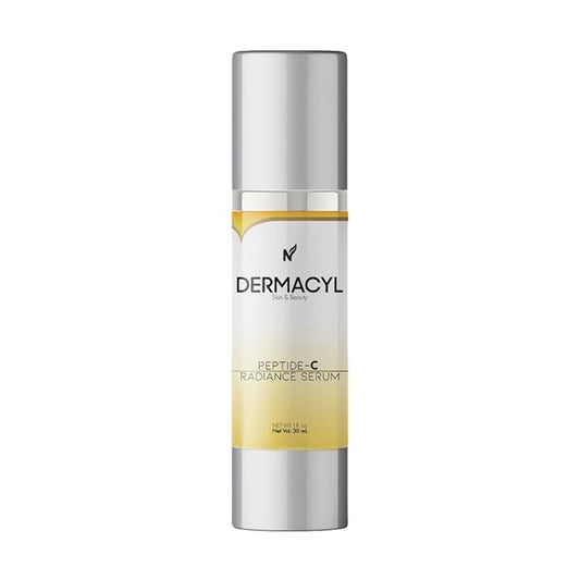 Peptide-C Radiance Serum - Anti-Aging Face Serum with Peptides, Vitamin C, Hyaluronic Acid - Hydrates, Firms, Smooths Wrinkles, 1 oz