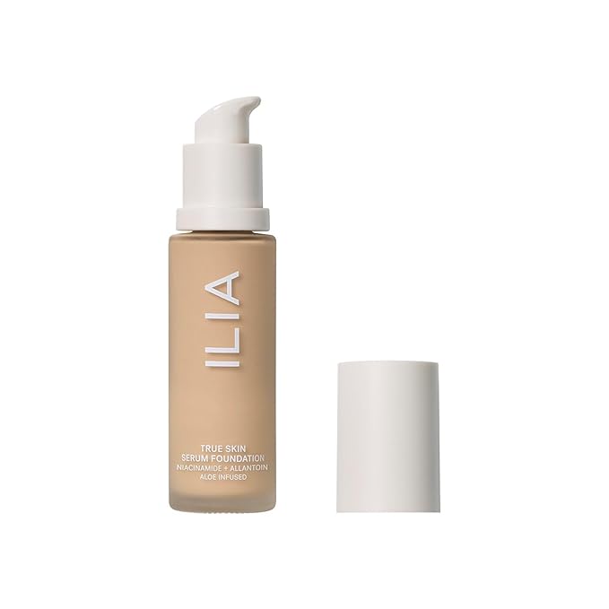ILIA - True Skin Serum Foundation | Non-comedogenic, Cruelty-Free, Vegan, Weightless Feel, Buildable Coverage, Safe For Sensitive Skin (Corsica SF3.5)
