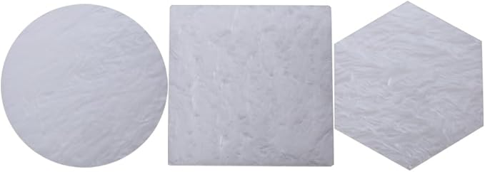 3 Pieces Resin Nail Art Palette, Nail Art Painting Gel Palette Makeup Display Board Nail Art Display Board