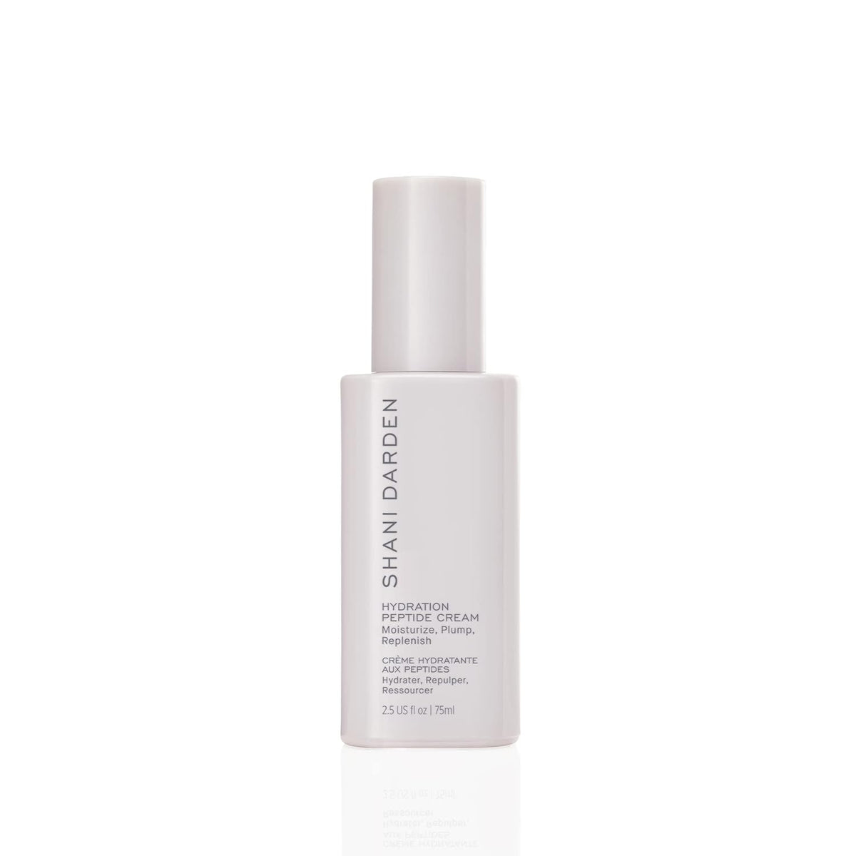 Shani Darden Hydration Peptide Cream, Oil-Free Face Moisturizer with Peptides, Squalane, Niacinamide & Ceramides for Normal to Dry Skin, Up to 72 Hours of Hydration Without Clogging Pores, 2.5 fl oz