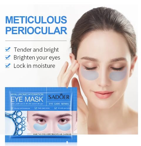 5 Pair Eye Mask Moisturizing Anti Dark Circles Sakura Skin Care