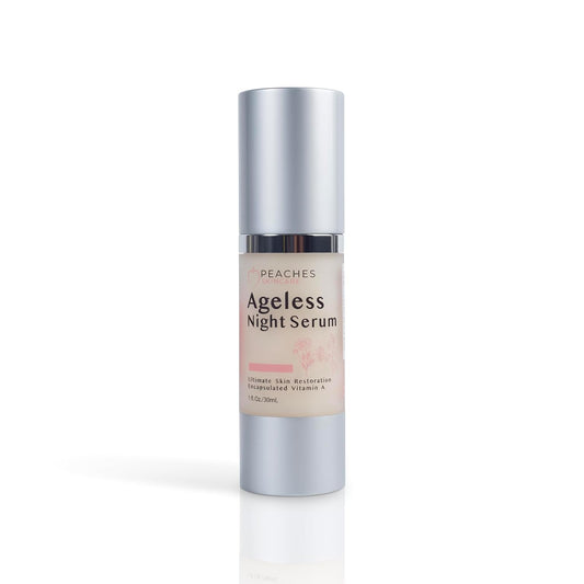 Retinol Serum for Face – Vitamin A Concentrate to Support Radiant, Even-Looking Skin – Plant-Based Facial Formula – Ageless Night Serum (1 oz)