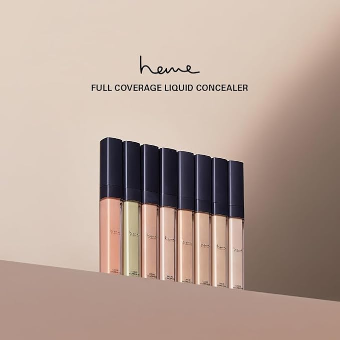 heme Full Coverage Liquid Concealer 6ml (21 Olive Green)
