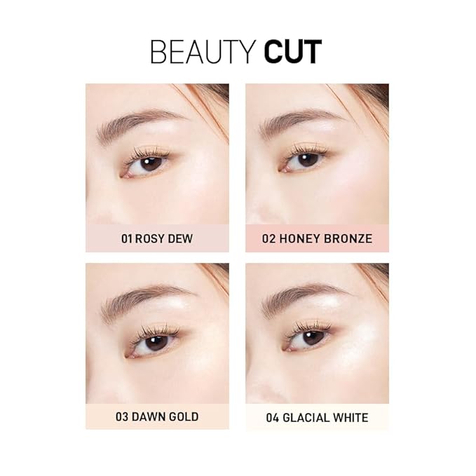 heme Glowy Highlighter Compact 5.5g (03 Dawn Gold)