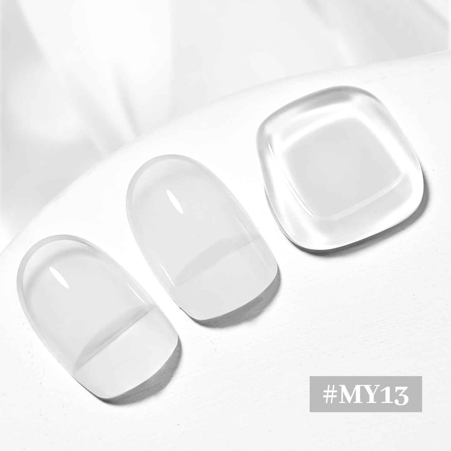 16.5ml Jelly Milky White Nail Polish Large Volume Quick Dry Nail Polish, Long Lasting Shine, Fingernail Toenail Nail Art DIY Home Travel Nail Art Gift