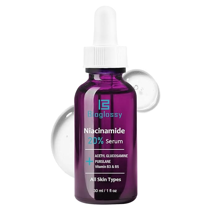 20% Niacinamide Serum for Face,Niacinamide Vitamin B3 B5 Concentrated Serum,Moisturizer,Pore Minimizer,Anti-aging Discoloration Correcting Treatment