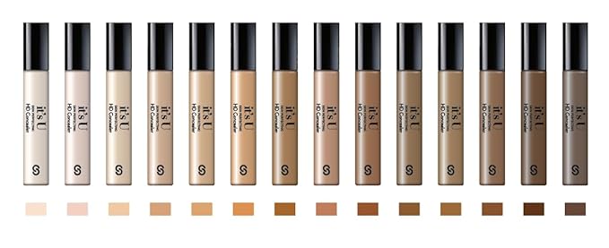 Sistar it's U Skin Perfecting HD Concealer Full Coverage Lightweight Long Lasting Correcting Liquid Contour Cover Masker Makeup 5 ml / 0.17 fl. oz (Bronze)