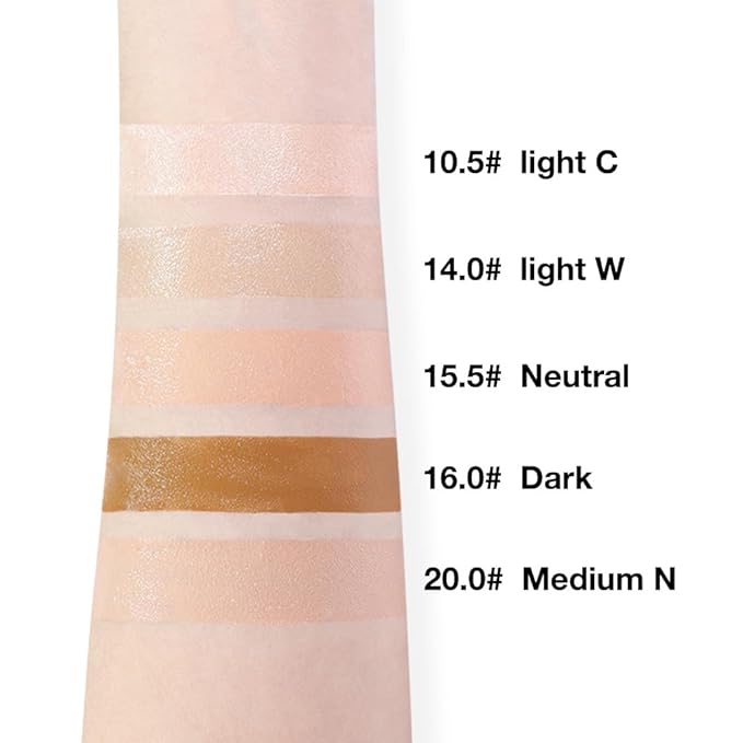 Kaely under Eye Concealer Full Coverage,Waterproof Concealer for Dark Circles,Puffiness,Redness,Cream Foundation Eye Brightener Serum,Color corrector de ojeras,Anti Aging,Natural Matte Finish,Dark