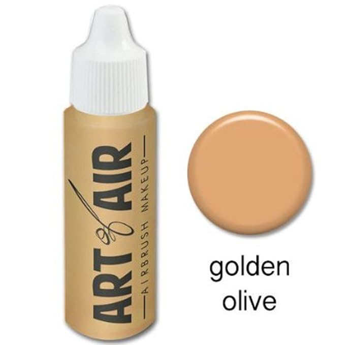 4pc FAIR Complexion Professional Airbrush Cosmetic Makeup Set 1/2 oz bottles