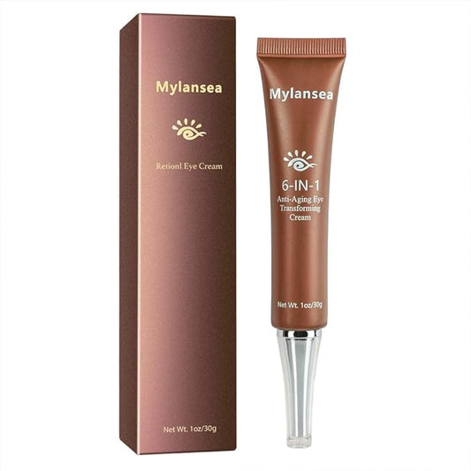 Anti Aging Eye Cream, Retinol Eye Cream Contains Niacinamide and Hyaluronic Acid, Reduces Wrinkles, Puffiness, Crows Feet and Dark Circles, 1 Oz