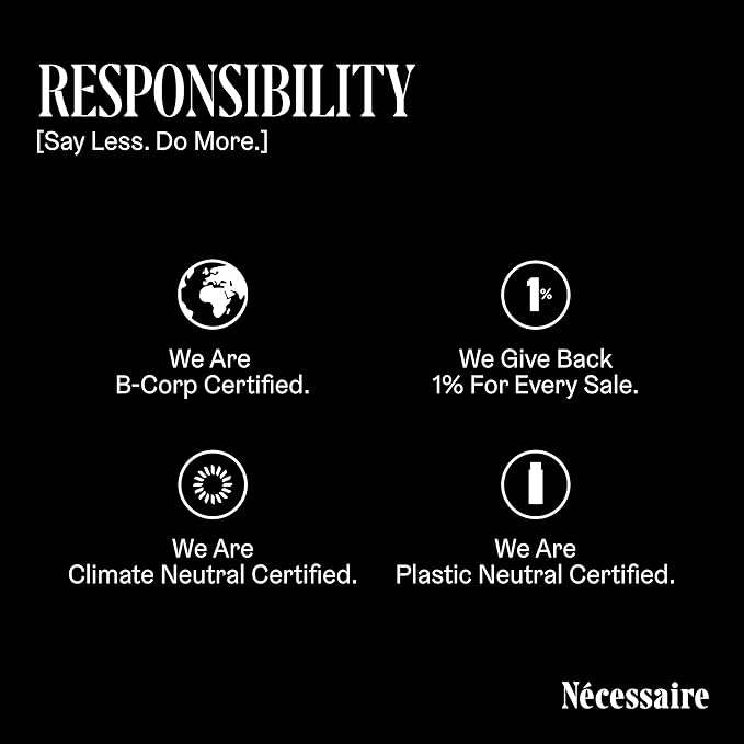 Nécessaire The Body Lotion with Pump. Hinoki. Multi-Peptide Firming Lotion to Moisturize, Firm, Strengthen. 2.5% Niacinamide, Vitamin C/E + Omega 6/9. 450ml / 15.2 fl oz