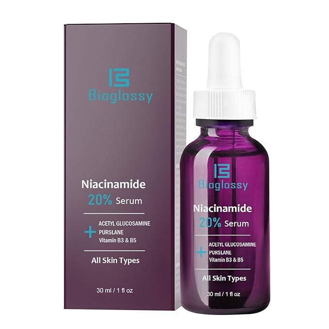 20% Niacinamide Serum for Face,Niacinamide Vitamin B3 B5 Concentrated Serum,Moisturizer,Pore Minimizer,Anti-aging Discoloration Correcting Treatment