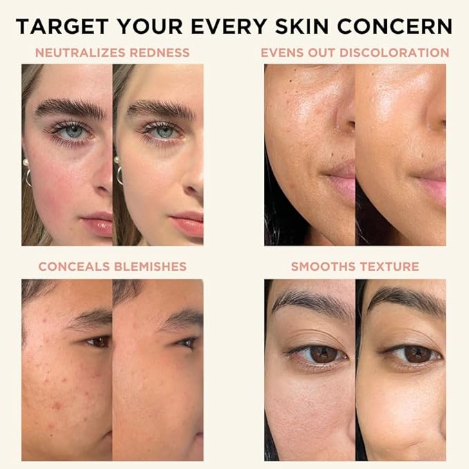 HALEYS Re-form Luminous Skin Foundation, VEGAN + CRUELTY-FREE, Blurs, Conceals, Blendable, Buildable Med-to-Full Coverage, Weightless, Oil-free, All-Day Wear, Hyaluronic Acid, All skin types (2.5)