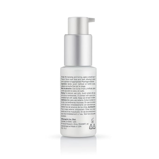 Pharmagel Pharma-C Vitamin Serum | Age Defying Facial Serum | Anti-Wrinkle Face Serum | Age Spot Remover for Face - 1 oz