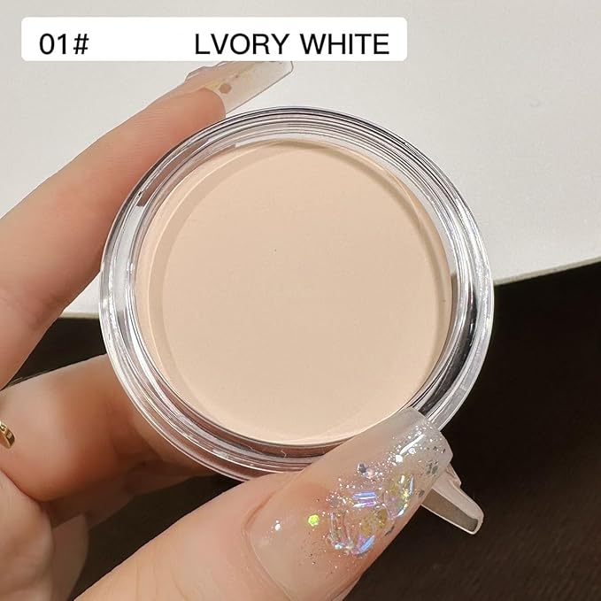 7 Color Solid Concealer Full Coverage Correcting Cream Concealer Waterproof Long-lasting Under Eye Concealer for Dark Circles Color Corrector Pro Concealer (Color 01)