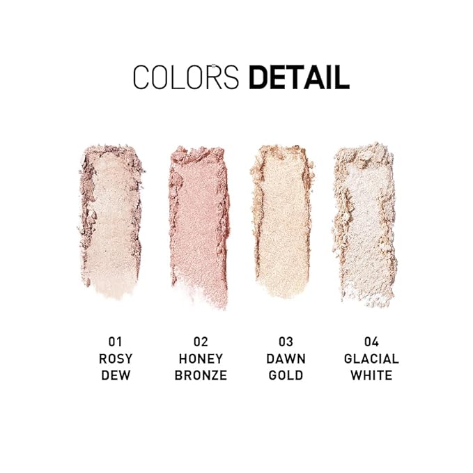 heme Glowy Highlighter Compact 5.5g (01 Rosy Dew)