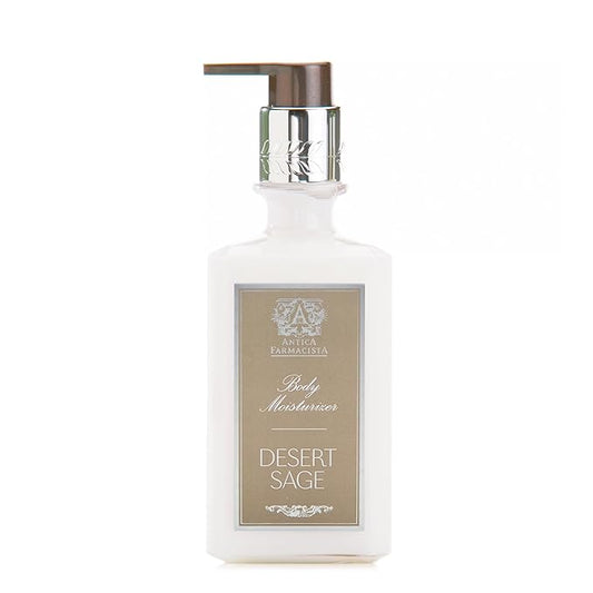 Antica Farmacista Body Moisturizer - Moisturizing Scented Lotion - Premium Body Moisturizer - Luxury Gift for Women & Men - Hand & Skin Hydration - Desert Sage, 10 Fl Oz