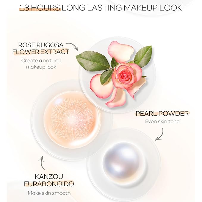 KWOLYKIM 2PCS Hydrating Makeup BB Cream, Tinted Moisturizer Face Makeup BB Cream Foundation Waterproof Concealer Clean Brighten Color Correcting Cream Nude Makeup Long Lasting for All Skin(Tan)
