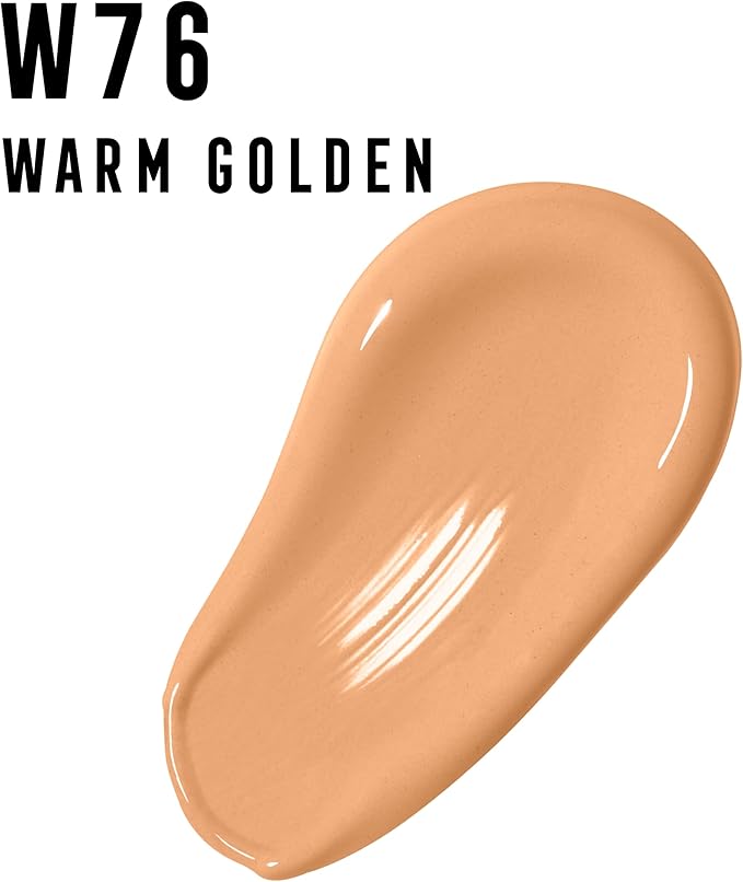 Max Factor Facefinity 3-in-1 All Day Flawless Liquid Foundation, SPF 20-76 Warm Golden, 30 ml