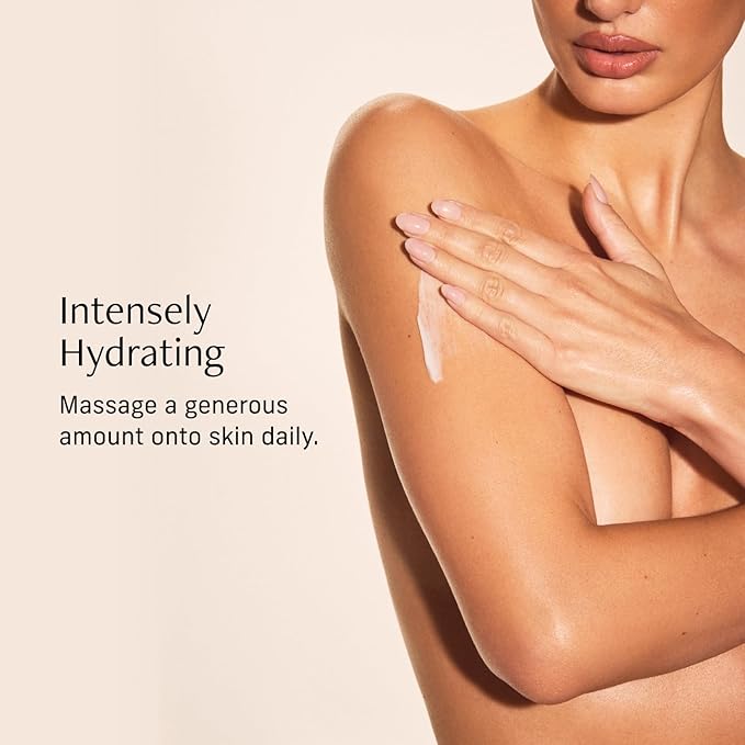 Nutrient Rich Body Cream. Crescent Fragrance Nourishing Moisturizer with Niacinamide and Banana Flower Extract. Deep Hydration, Thick Body Lotion, Dry Skin Cream for Women and Men, 8 Fl Oz