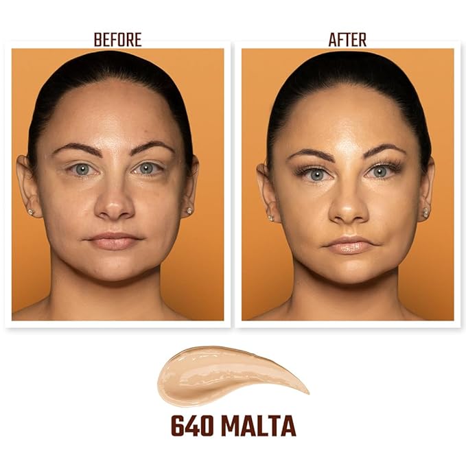 Juvia's Place I Am Magic Velvety Matte Liquid Foundation 640 - Malta - Light w/Peachy Undertone, Makeup Foundation Full Coverage, Lightweight, Long Wear, Velvety Matte Finish