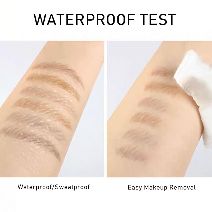 Eyebrow Pencils for Women Brown,Soft Brown Eyebrow Pencil Waterproof Smudgeproof,Ultra-Precise Tip Long-Lasting Micro Brow Pencil for Natural Looking Eyebrows,Built-In Brush,04 Soft Light Brown.