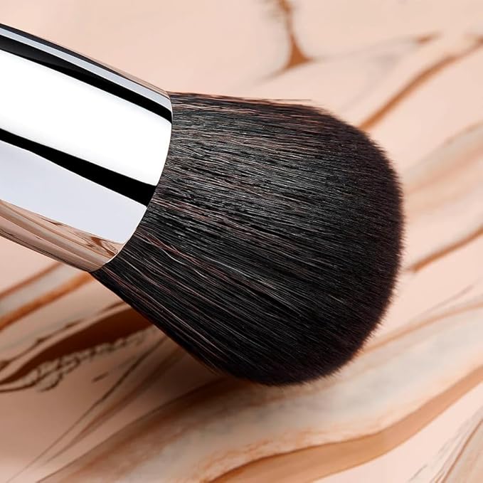 Sigma Beauty F85 Airbrush Kabuki Brush – Kabuki Foundation Brush for Buffing and Blending for an Airbrushed Base, Kabuki Makeup Brush for Liquid and Cream Foundations (1 Brush)
