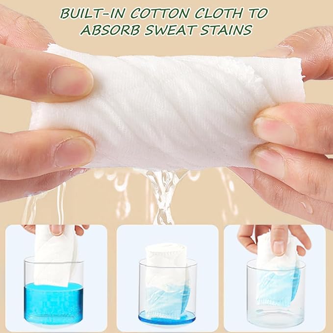 16 Pack Cotton Tummy Liners and Bra Liners Set for Sweat Rash Skin Folds Plus Size Women Sweating Supplies