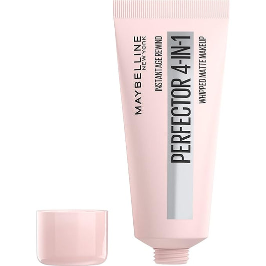 Maybelline Instant Age Rewind Instant Perfector 4-In-1 Matte Makeup, 01 Light, 1 Count