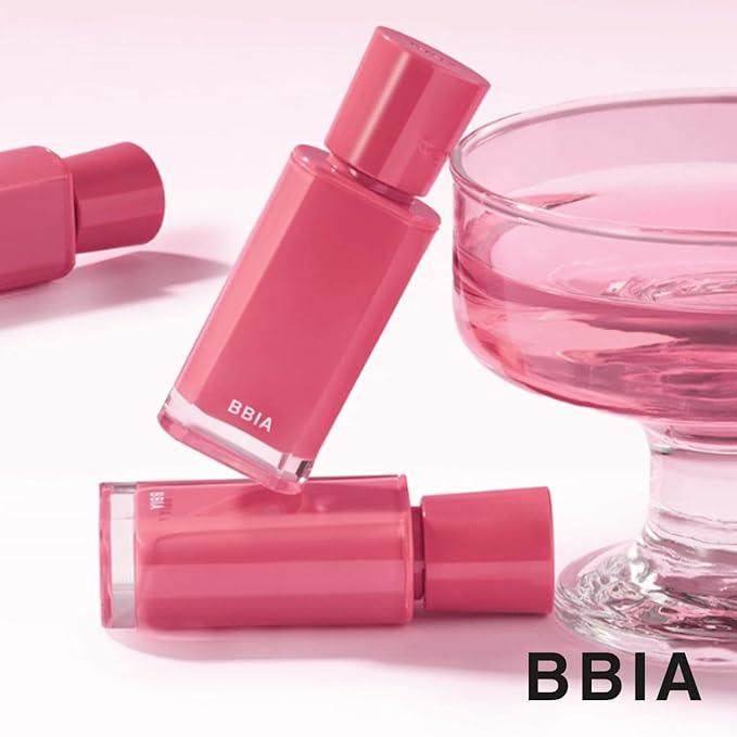 BBIA Glow Tint – Lip Plumping Volumizing Glossy & Glowy Lip Stain Naturally Moisturizing Comfortable Texture Lightweight Long-Lasting Vivid Color Non-Sticky Korean Makeup (20 PETAL, Pack of 1)