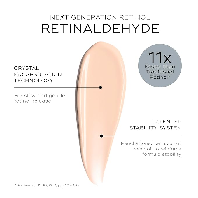 Medik8 Crystal Retinal 3 - Firming, Advanced Skin Retinaldehyde Face Serum - Night Serum with Hyaluronic Acid and Vitamin E - Gluten Free - 1 oz