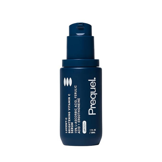 Skin Lucent-C, Vitamin C Serum for Face. Professional Facial L-Ascorbic Acid, Ferulic Acid Formula with Niacinamide. Clinical Skincare for Luminous Firm Skin. 1oz Pump