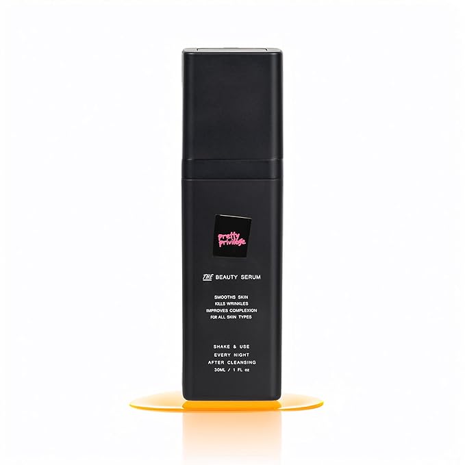 Pretty Privilege - THE Beauty Serum - 0.1% Retinal Serum With Niacinamide & Red Algae Extract. Anti Aging Skincare For Younger Looking Skin. For All Skin Types. Made in the USA.