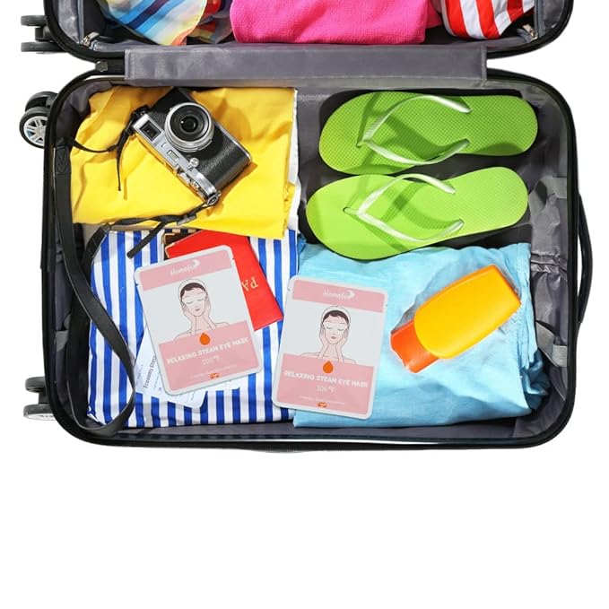 16 Pack Steam Eye Mask for Dry Eye Care - Bulk Disposable Heating Eye Mask for Dark Circles and Puffiness Relief Soothing Moisturizing Warm Eyes Care Pads Relax Therapy, Fragrance Free