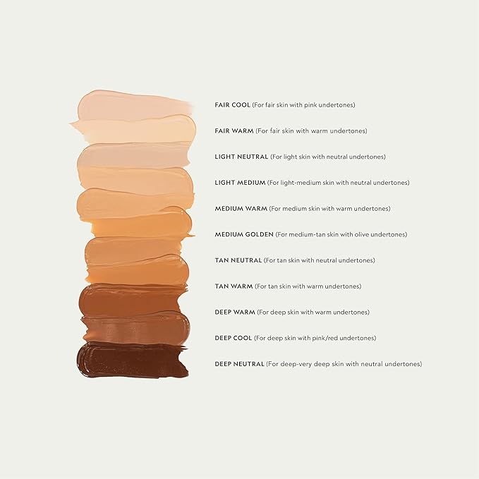 YENSA Skin On Skin BB + CC Full Coverage Concealer - Color Correcting Serum Concealer - Creaseless & Brightening Formula with Hyaluronic Acid & Superfood Complex - Deep Cool (0.34 Fl oz)