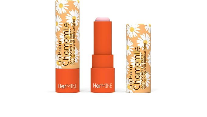 HerMINE Lip Balm Plant-based Lip Butter 3 Pack Nourishing Moisturizing LipBalm LipButter Long Lasting Delicious Flavors Intense Hydration